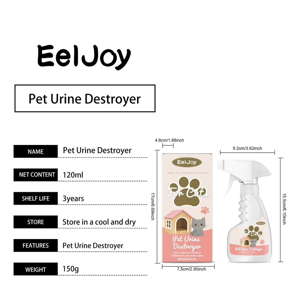 Spray EelJoy 120 ml : boîte et flacon blanc avec pulvérisateur