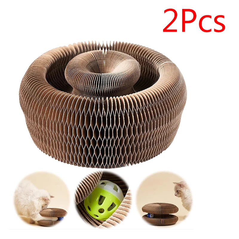 Griffoir Organique Premium pour Chat – Carton Ondulé Résistant