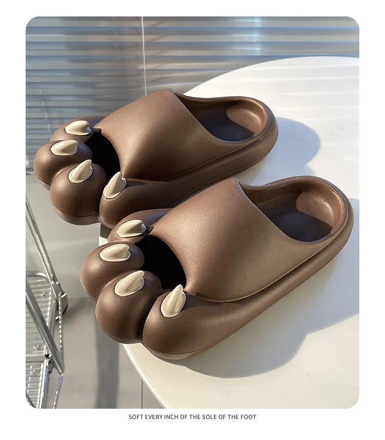 Cat Paw Slippers – Women's Lightweight EVA Summer Sandals