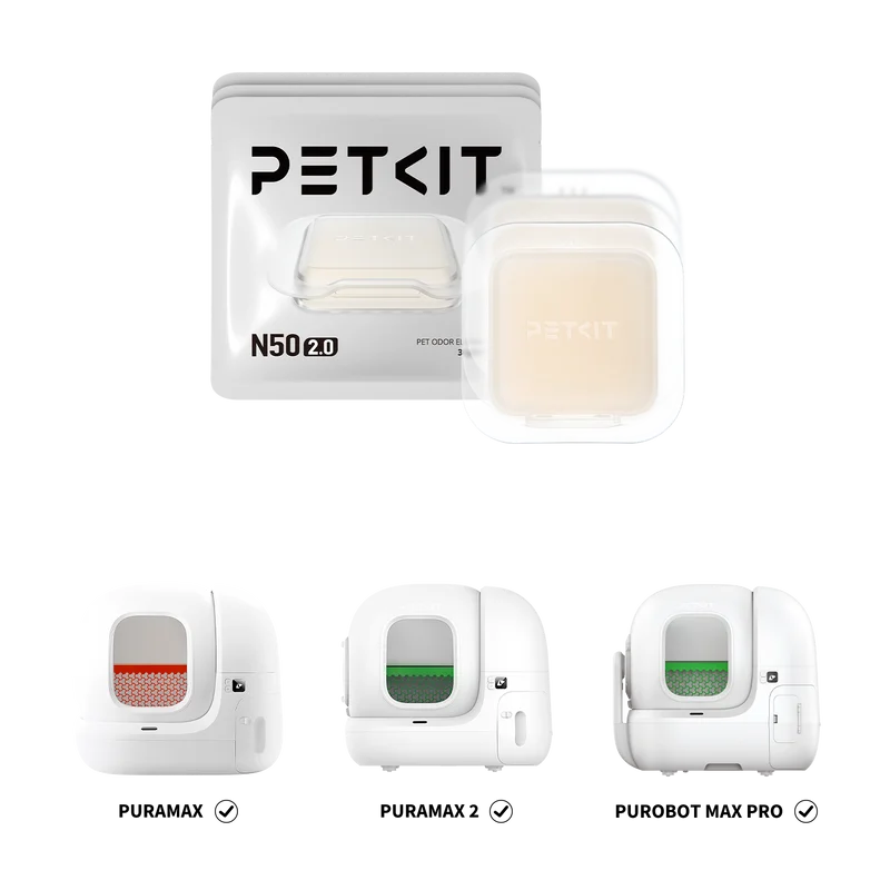Désodorisant PETKIT N50 2.0 pour litière Pura Max – recharges anti-odeurs