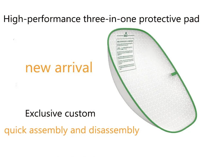 Tapis triple protection litière automatique chat, anti-odeurs
