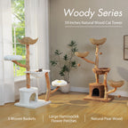 Multi-Level Cat Tree with Scratching Posts & Sleeping Areas