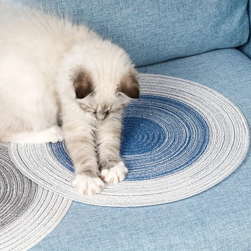 Tapis Griffoir pour Chat – Protection Canapé en Coton Ramie