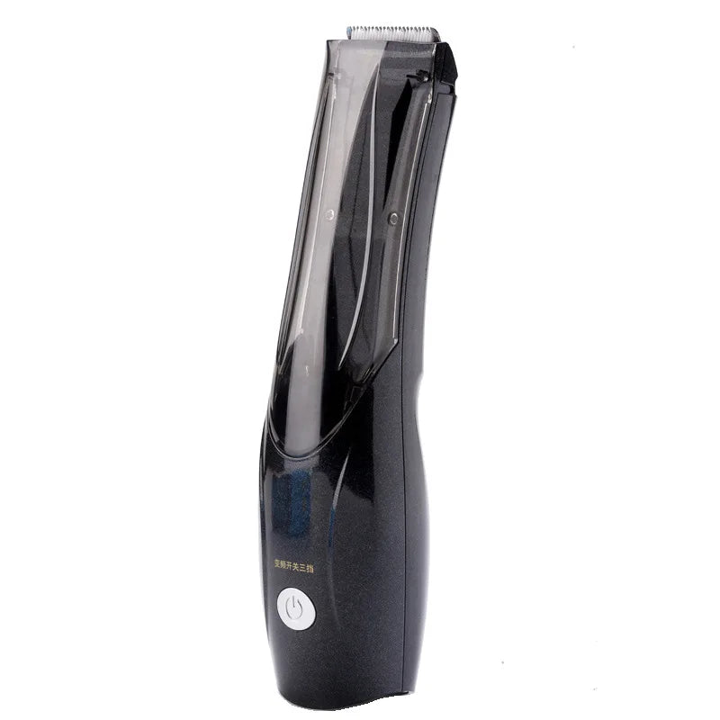 Tondeuse Aspirante pour Chien et Chat – 3 Vitesses, Rechargeable, Silencieuse