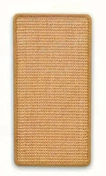 Tapis grattoir en corde de chanvre pour chat, surface tressée rectangulaire